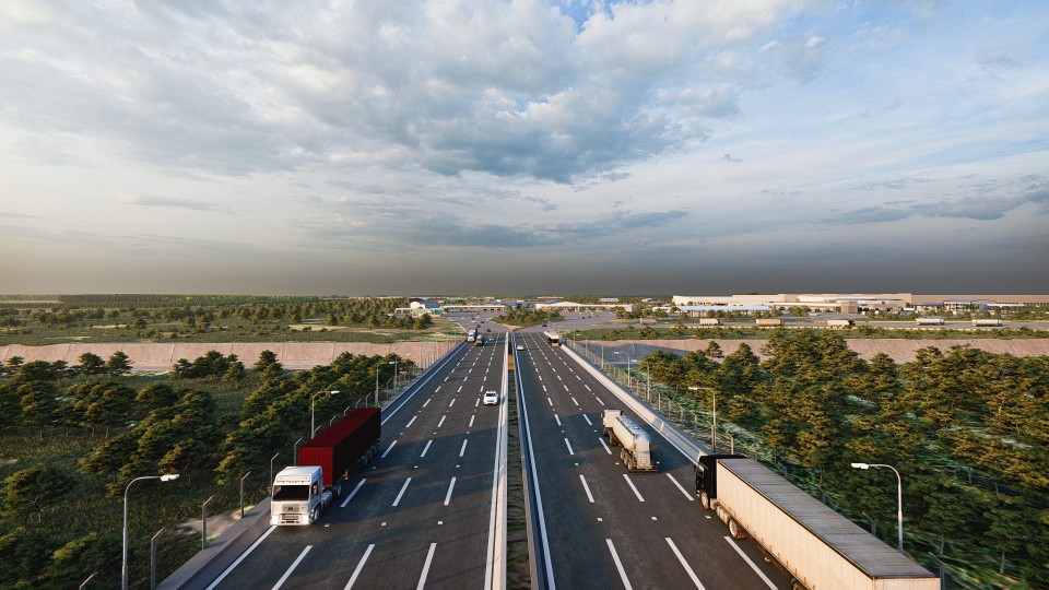 Render — bridge expansion lanes